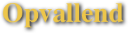 Opvallend